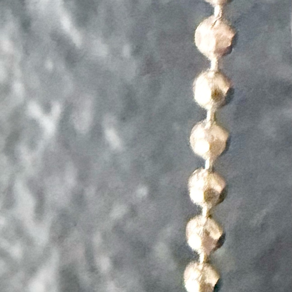 Elegant Beaded Necklace with Purple and Silver Accents - Picture 8 of 10